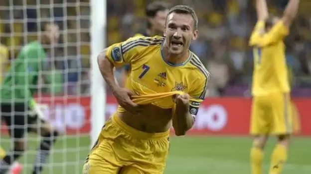 Football match Ukraine wins Sweden for the first time..Eptinna ..
