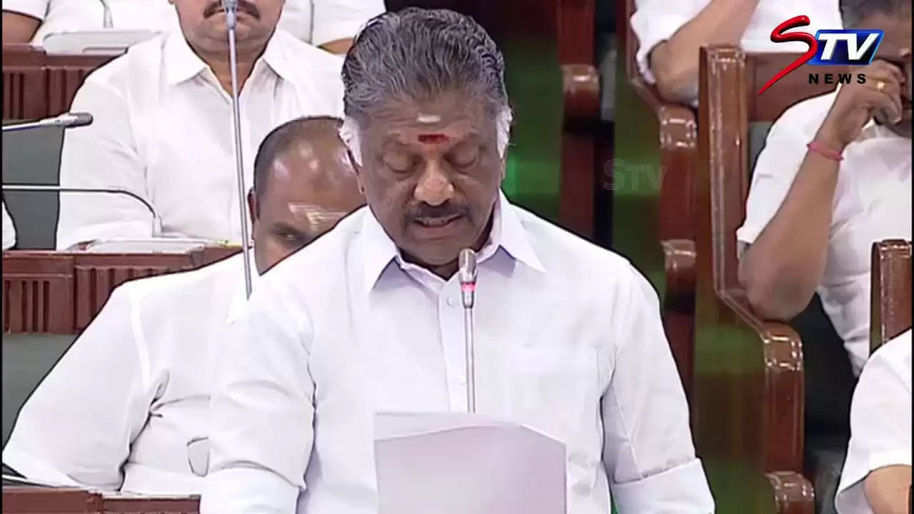 Floods on the river, fire on the banks, this is my situation O. Panneerselvam in the Assembly