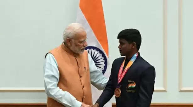 Nation is proud PM congratulates Tamil Nadu player