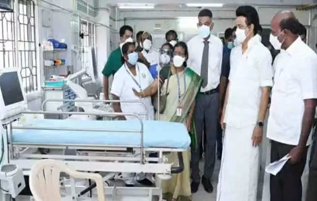 Interview with Chief Minister MK Stalin at Government Hospital, Chennai