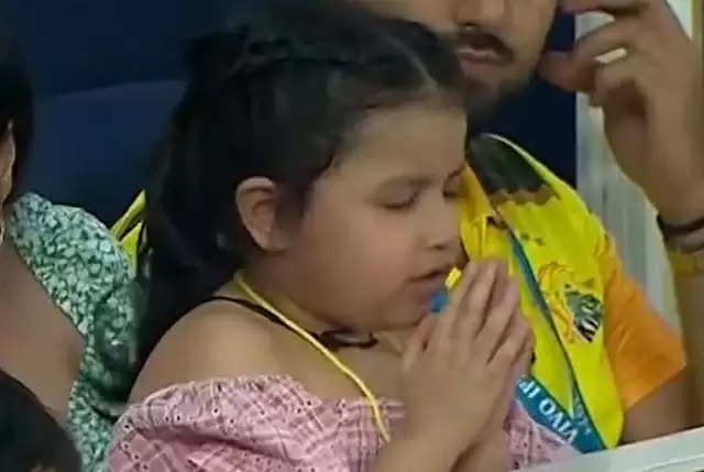 'Chennai team will win' Tony's daughter prays..Viral record ..