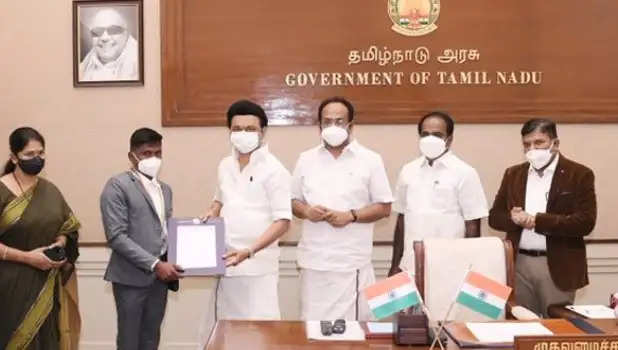 Mariappan, who won a silver medal, was hired for a government job