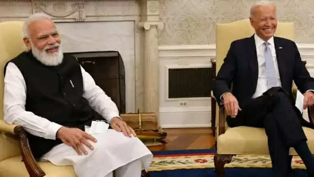 Joe Biden's joke..Prime Minister Modi smiled ..