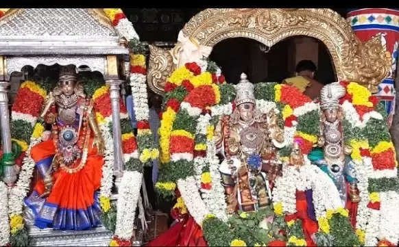 For the first time in history, the lord-goddess who roamed the Potramarai pond