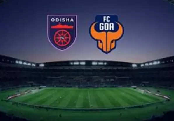 Football Durbar Odisha - Goa teams make a leap today ..