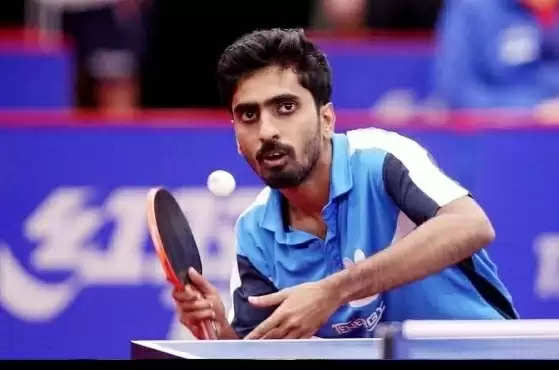 World table tennis court Indian Sathyan advances to 3rd round.