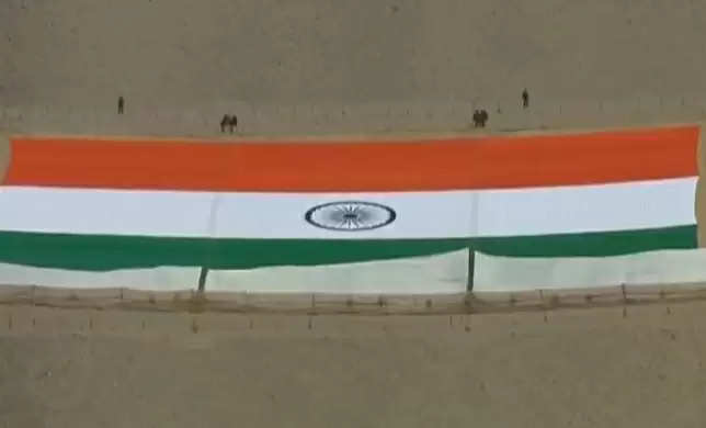 Founded in Ladakh, the world's largest national flag