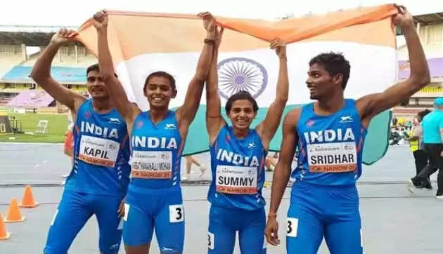 Athletics Championship Indian team wins bronze ..
