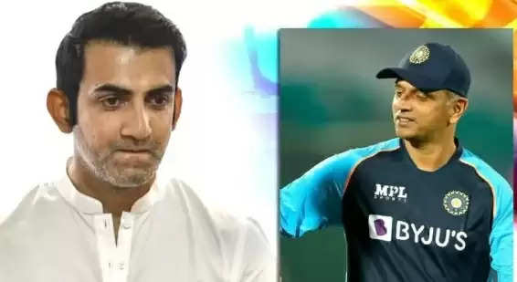 'New coach' Dravid will further strengthen the Indian team, says Gambhir