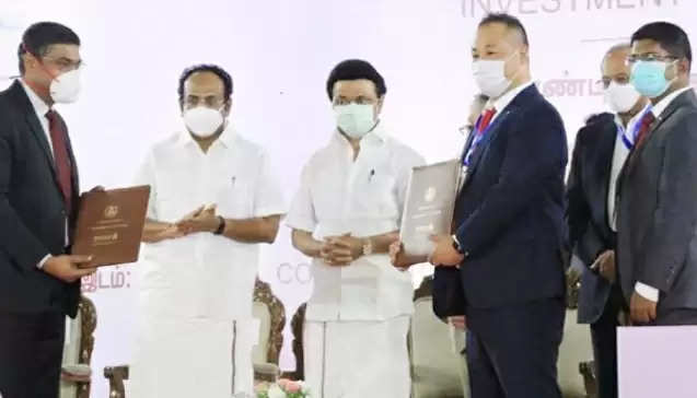Agreement at investors conference; Employment for 95,320 people Chief Minister MK Stalin.