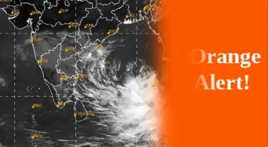 Heavy rains in Tamil Nadu Orange warning for 4 districts
