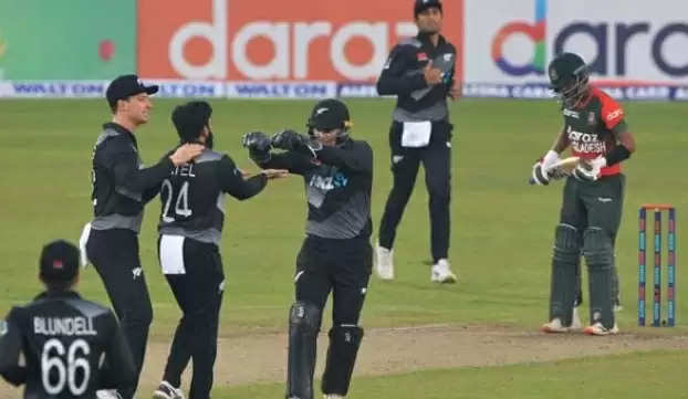 T20 match New Zealand intimidated, Bangladesh intimidated.