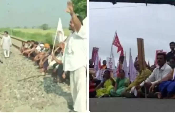 Farmers' Bharat Bandh-siege struggle Northern states paralyzed